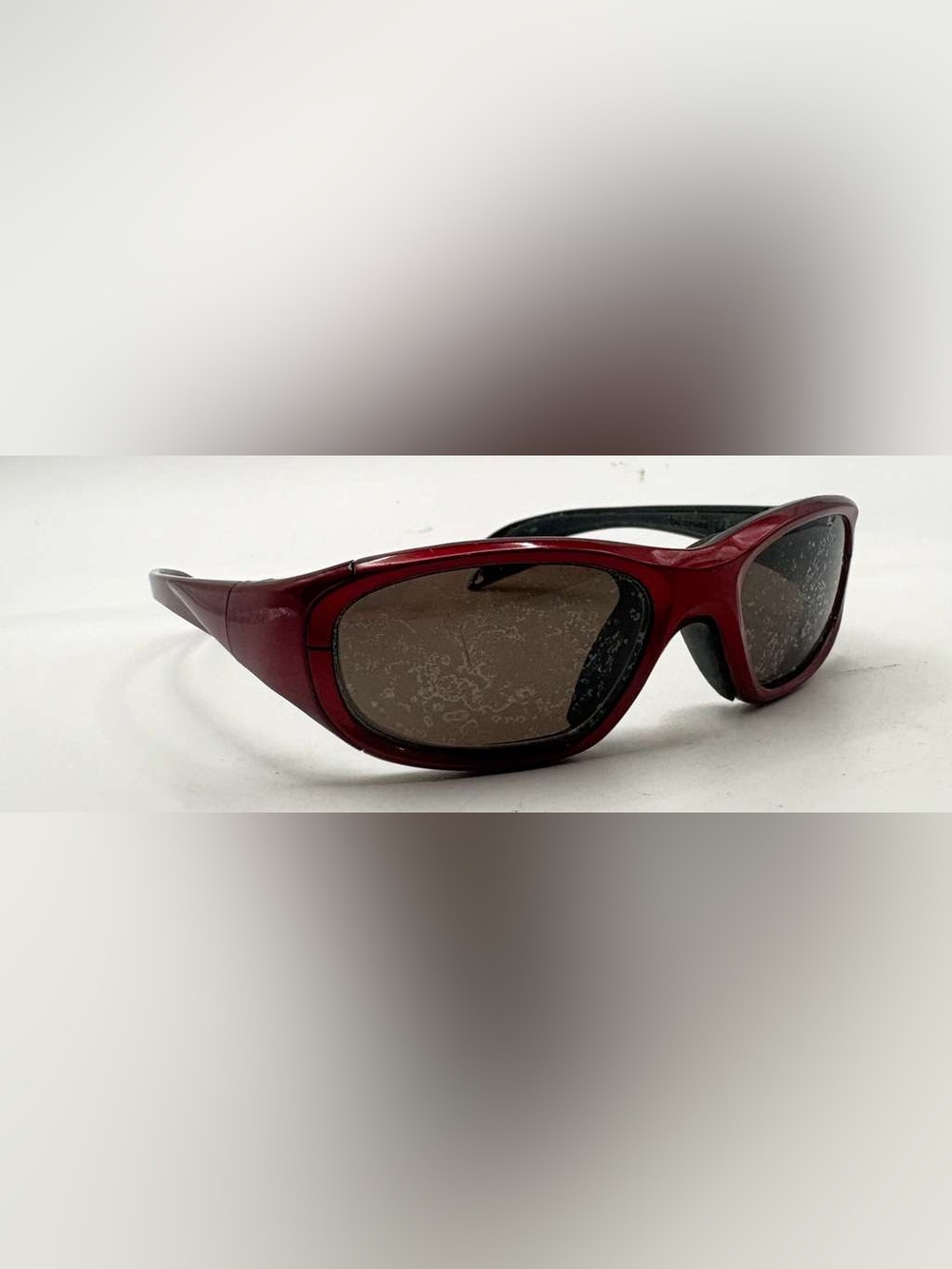 Vintage Liberty MX20 Red Oval Sunglasses Frames Only